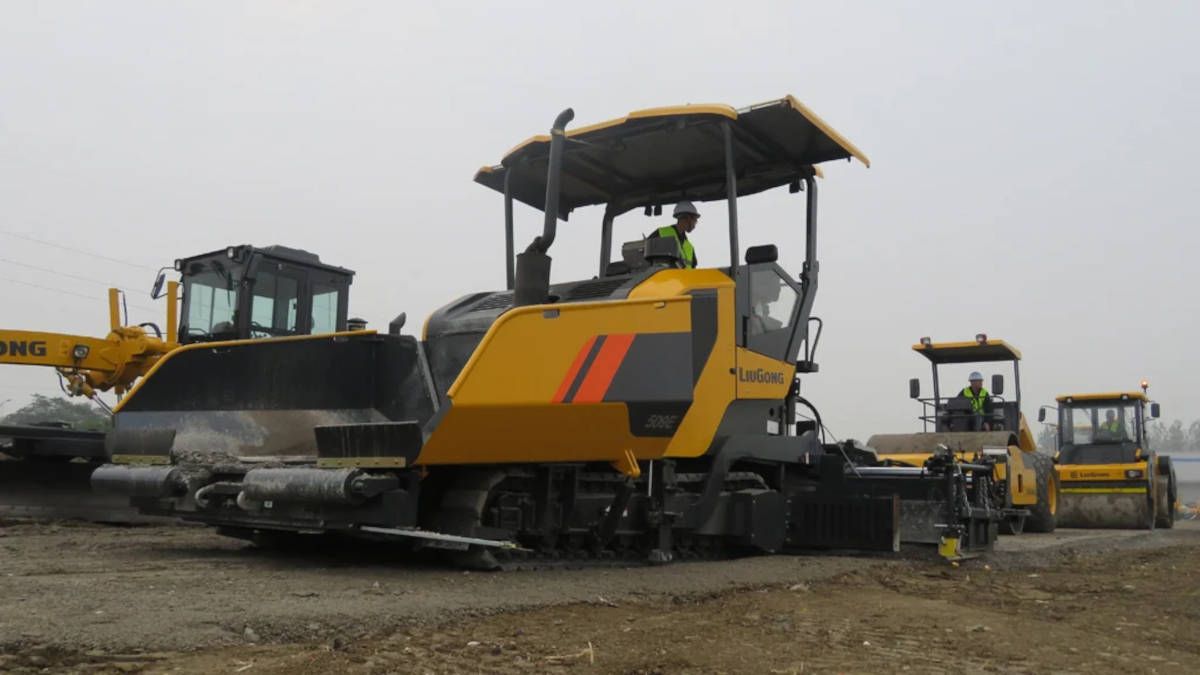 Асфальтоукладчик LiuGong 509Е