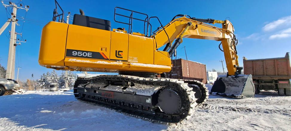 тест-драйв экскаватора LiuGong 950E