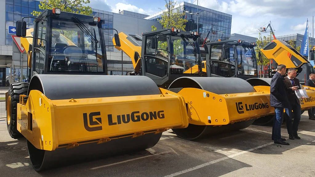 Китайская спецтехника (дорожные катки) LiuGong в России