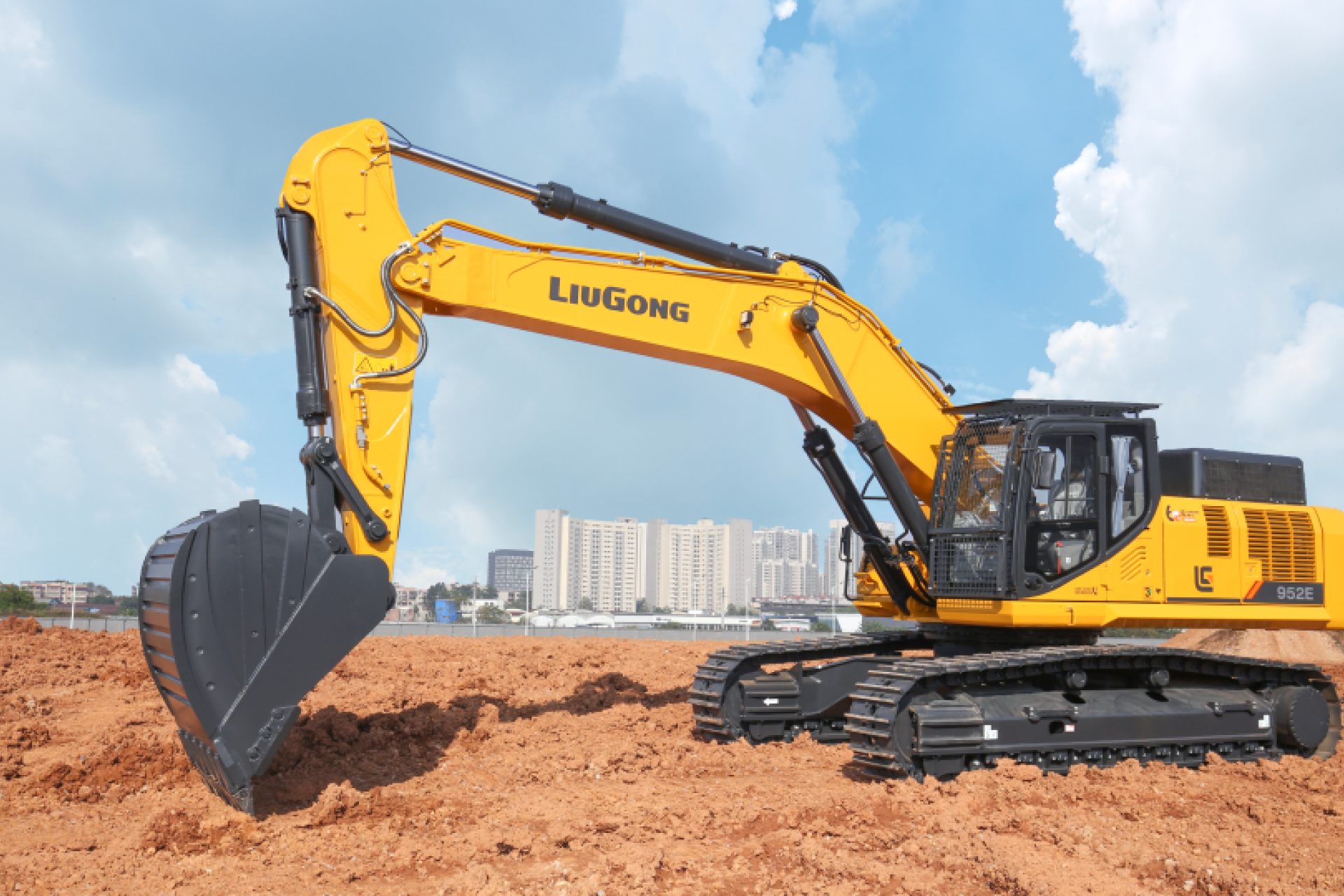 Гусеничный эксскаватор LiuGong 952Ehd